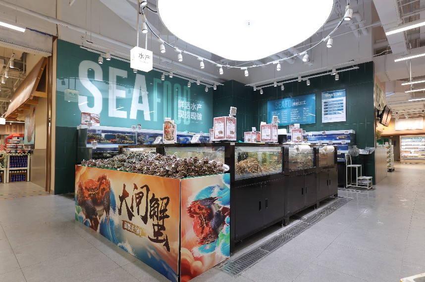 七鮮超市亦莊龍湖天街店官宣開業(yè)，全場景零售服務價值凸顯